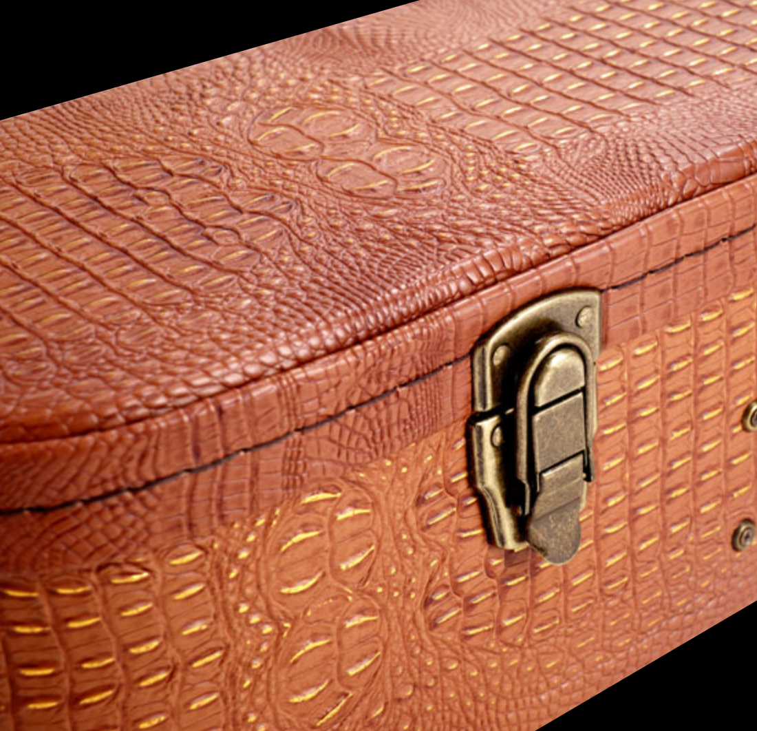 Rusty Alligator Hard Shell Guitar Case