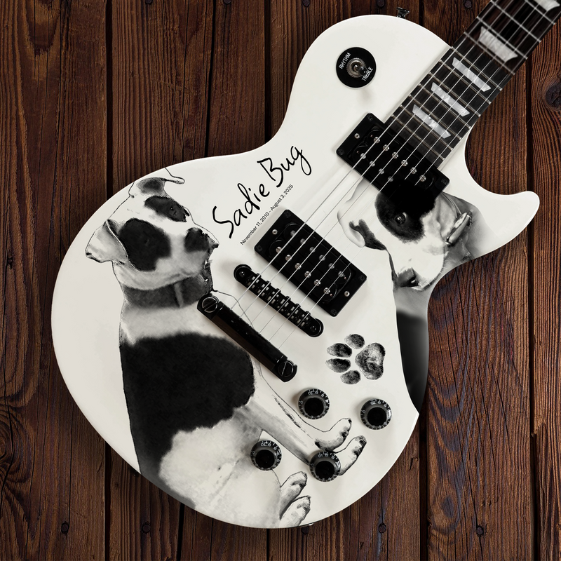 Pet Tribute Custom Guitar